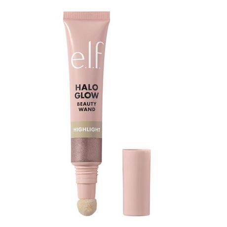 e.l.f. Cosmetics Halo Glow Highlight Beauty Wand, Highlight with cushion-tip applicator, 10 mL