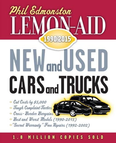 Lemon-Aid New and Used Cars and Trucks 1990–2015 | Walmart Canada