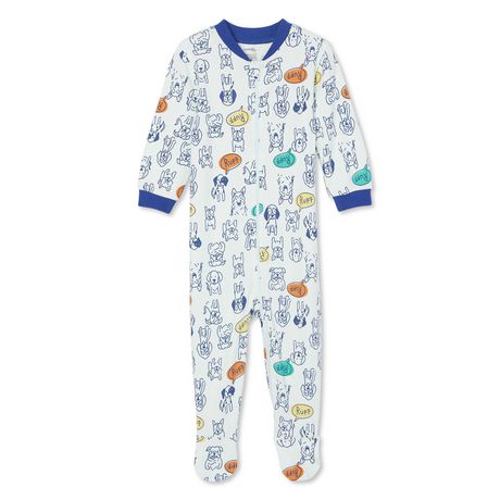 George Baby Boys' Full-Zip Sleeper | Walmart Canada