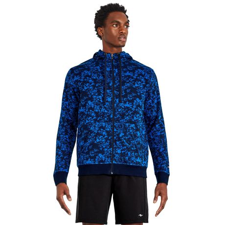 Athletic Works Men's Printed Full-Zip Hoodie Jacket | Walmart Canada