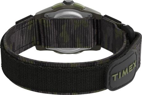 kid's digital 35mm double layer fabric strap watch
