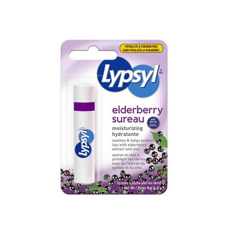 Lypsyl Elderberry Moisturizing Lip Balm, 4.2 g