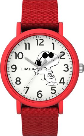 Timex x Peanuts Weekender 34mm Fabric Strap Watch | Walmart Canada