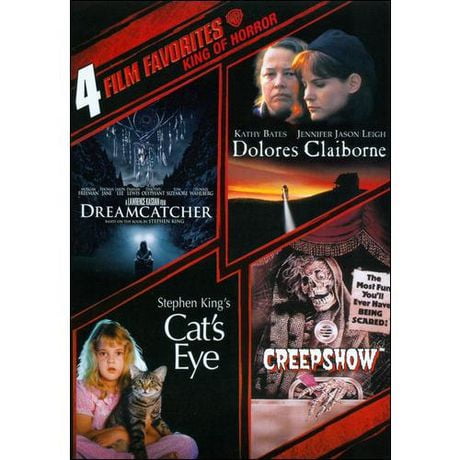 4 Film Favorites: Stephen King: Dreamcatcher / Dolores Claiborne / Cat's Eye / Creepshow