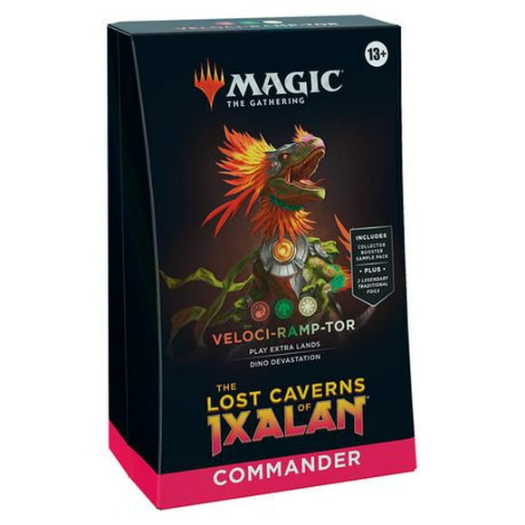 Magic: The Gathering Caverns of Ixalan Veloci-Ramp-Tor Commander Deck