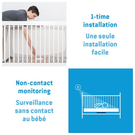 Moniteur De Mouvements Respiratoires Pour Bebe Avec Video Ac337 D Angelcare Walmart Canada