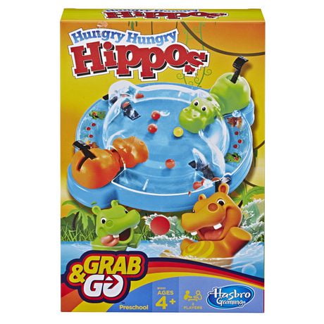 Grab & Go Elefun & Friends - Jeu Hungry Hungry Hippos