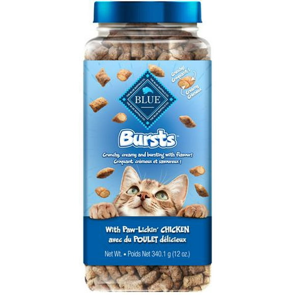 BLUE Bursts Paw-Lickin' Chicken Cat Treats, 340g