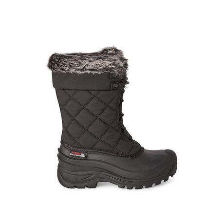 Ozark Trail Women's Tall Quilted Winter Boots, Sizes 6-10