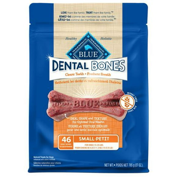 BLUE Bones Small Size Dog Dental Chews, 765g