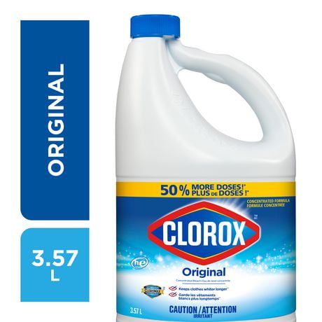 Clorox® Original Concentrated Bleach, 3.57 L, 3.57L