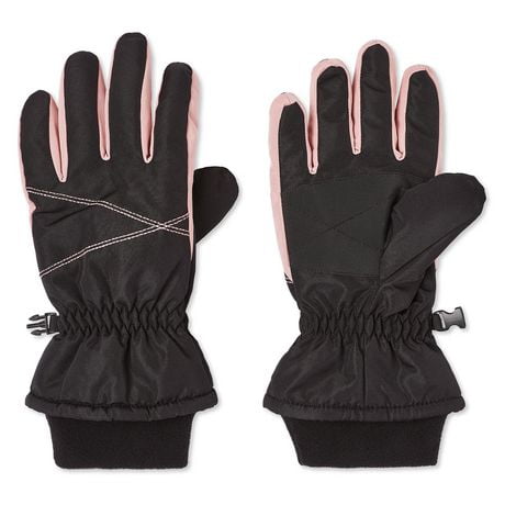 George Girls' Ski Gloves, Sizes M/XL