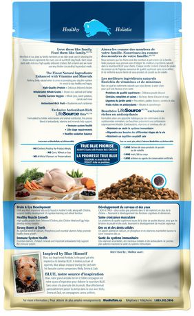 BLUE Life Protection Formula Puppy Chicken & Brown Rice ...