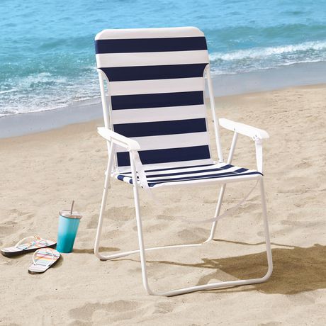 Mainstays Folding Beach Chair, 2 Pack | Walmart Canada