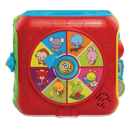 VTech® Sort & Discover Activity Cube Interactive Learning ...