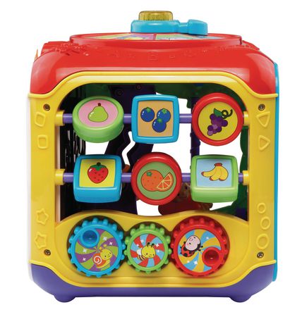VTech® Sort & Discover Activity Cube Interactive Learning ...