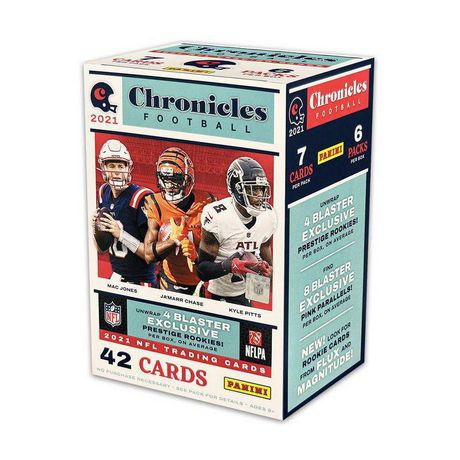 2021 Panini Select Football Blaster Box with (6) Packs