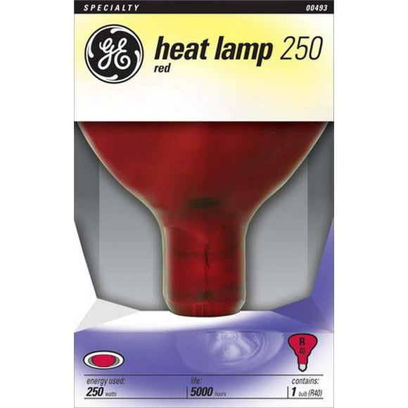 Lampe à infrarouge R40 de GE Lighting Canada de 250 W