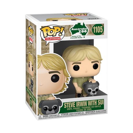 Funko POP! Steve Irwin - Steve Irwin with Sui Vinyl Figure