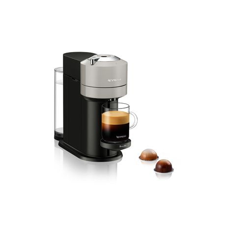 Machine à café et espresso Vertuo Next de Nespresso par Breville, Gris Clair