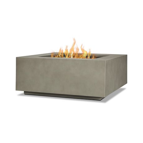 Aegean Square Propane Gas Fire Table In, Convert Propane Fire Pit To Natural Gas