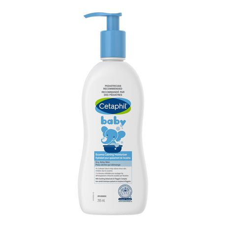 Cetaphil Baby Eczema Calming Moisturizer | With Colloidal Oats, Ceramides, Shea Butter and Filaggrin | For Dry Itchy Skin | 295ml, Pediatrician Recommended