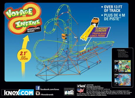knex infinite journey roller coaster