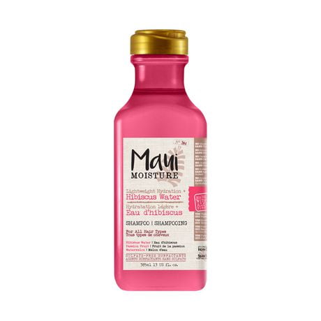 Shampoing Maui Moisture Hydratation légère + Eau d'hibiscus 385 ml