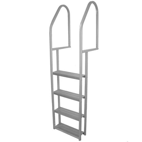 MULTINAUTIC 4 - Step Duracoated Aluminum Dock Ladder