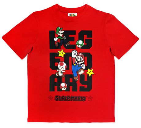 Nintendo Boys' Short Sleeve T-Shirt | Walmart Canada