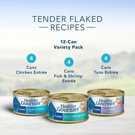 blue healthy gourmet cat food
