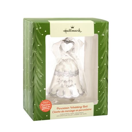 Hallmark Wedding 2017 Porcelain Christmas Tree Ornament