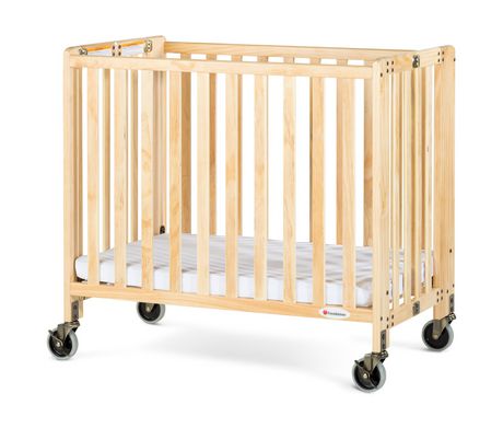 folding mini crib