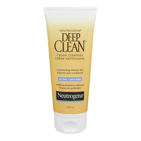 Neutrogena Deep Clean Cream Cleanser, 200 mL
