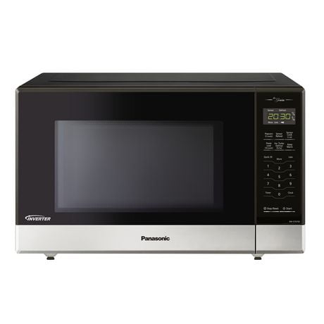 Panasonic NNST676S Mid-Size 1.2 cft. Genius Microwave Oven, Stainless Steel