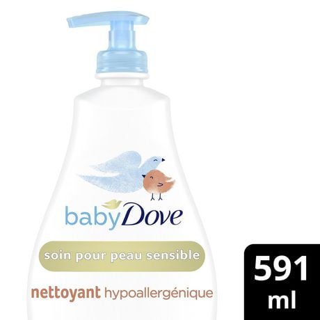 Nettoyant pour Bébé Baby Dove Tête aux Pieds 591ml Nettoyant pour Bébé
