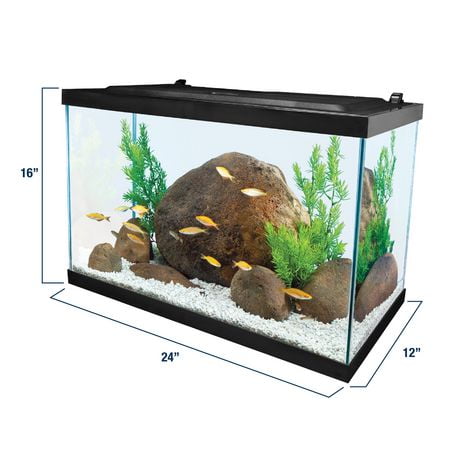 Tetra Aquarium 20 Gallon Fish Tank Kit, Includes LED Lighting
