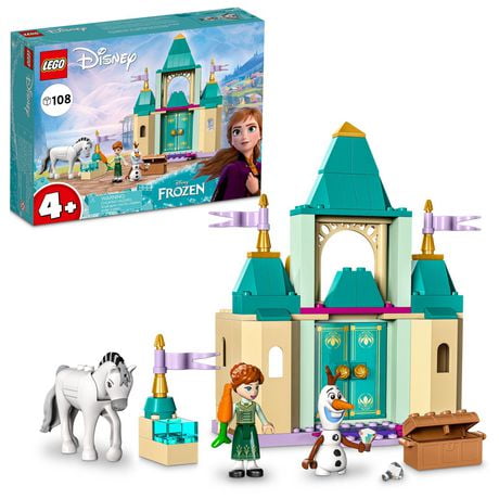 LEGO Disney Princess Anna and Olaf's Castle Fun 43204 Toy Building Kit (108 Pieces)