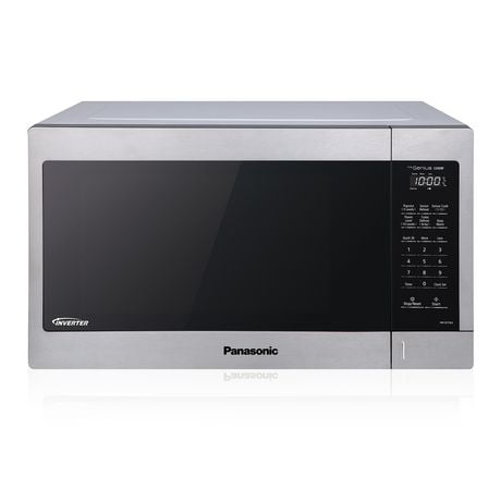 Panasonic NNSC73LS Family Size Genius 1.6 cft. Microwave Oven, Stainless Steel, 1200W