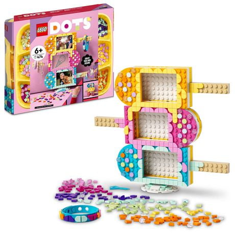 LEGO DOTS Ice Cream Picture Frames & Bracelet 41956 Toy Building Kit (474 Pieces)