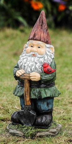 hometrends Gardening Gnome with Tool Statue | Walmart Canada