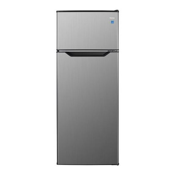 Danby DPF074B2BSLDB-6 Réfrigérateur d'appartement de 7,4 pi3 à montage supérieur en Acier Inoxydable
