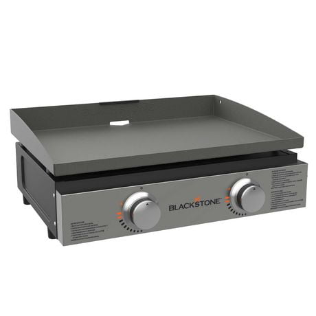 22" Portable Griddle w/ Stainless front panel.