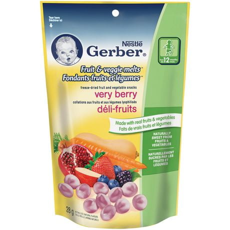 gerber veggie melts