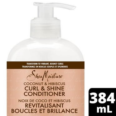 SheaMoisture Coconut & Hibiscus Curl & Shine Conditioner, 384 ml Conditioner