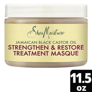SheaMoisture Jamaican Black Castor Oil Strengthen & Restore Hair Treatment Masque, 326 g Masque