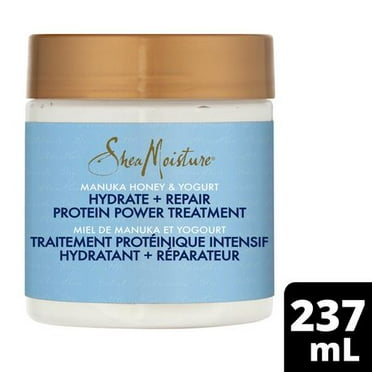 SheaMoisture Manuka Honey & Yogurt Hydrate + Repair Protein Power Hair Treatment, 237 ml Hair Treatment