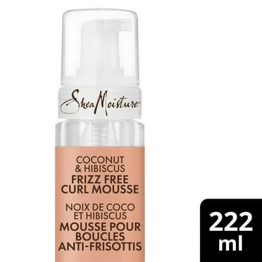 SheaMoisture Coconut & Hibiscus Frizz-Free Curl Mousse, 222 ml Curl Mousse