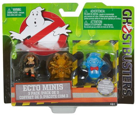 Mattel Ghostbusters Ecto Minis 3 Pack Figures 