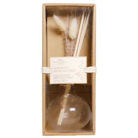 200ml Botanical Light Fall Morning mist Reed Diffuser, · 7oz<br>· 200ml<br>· pack # 1